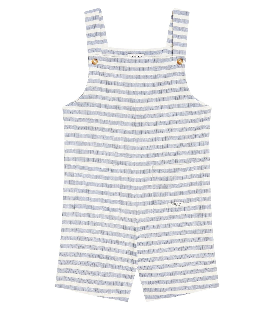 Donsje - Dann striped cotton-blend overalls