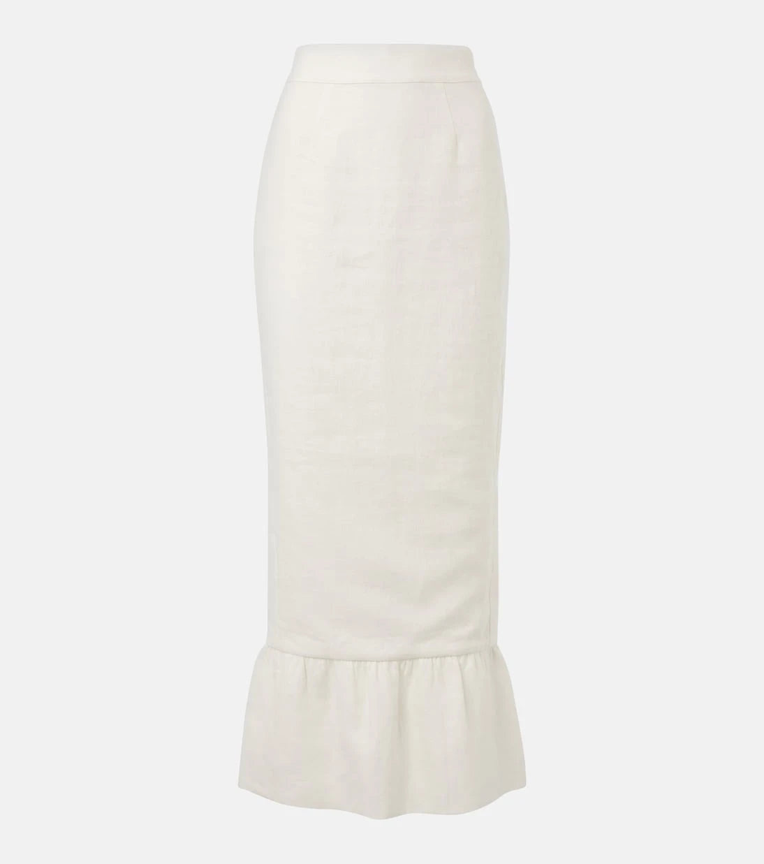 Posse - Matilda tiered linen pencil skirt