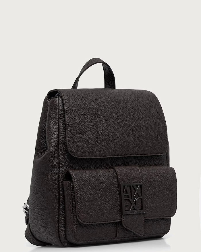 Armani Exchange kadın suni deri şehir sırt çantası