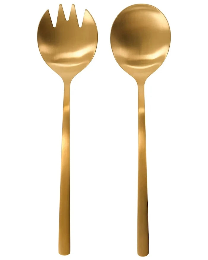 House Doctor HDGolden Salata Kaşıkları 5,5 x 23 cm (2 adet)