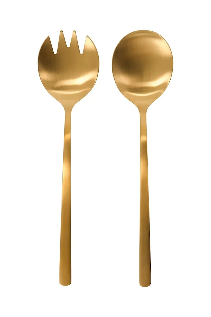 House Doctor HDGolden Salata Kaşıkları 5,5 x 23 cm (2 adet)
