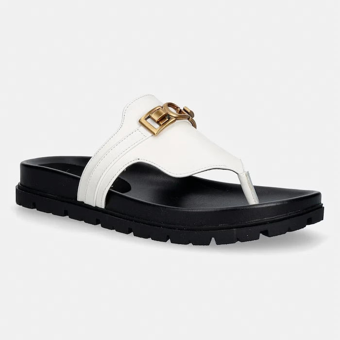 Guess джапанки дамски от кожа FARRON