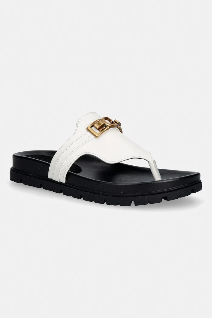 Guess джапанки дамски от кожа FARRON