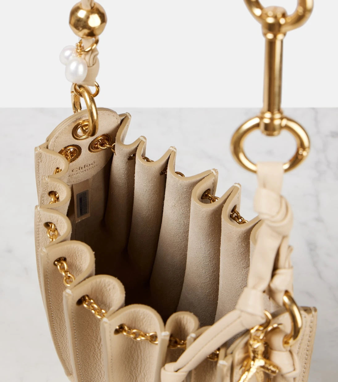 Chloé - Sea Treasures leather crossbody bag