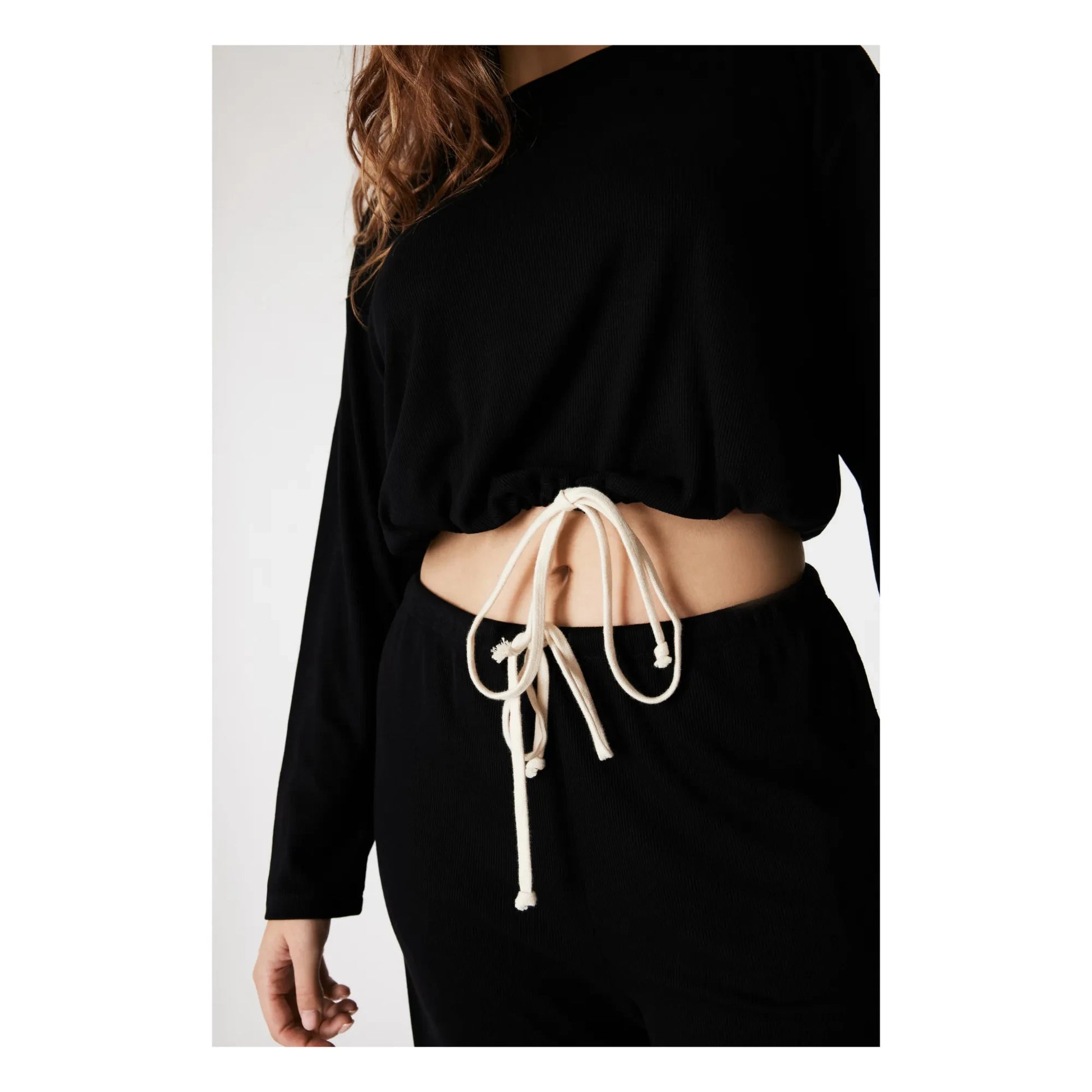 Icone - Elise Pyjama Top | Black