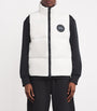 Canada Goose White Lawrence Puffer Gilet