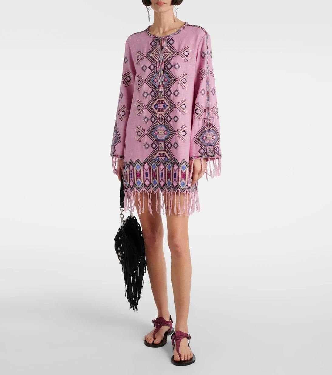 Isabel Marant - Zayana sequined silk minidress