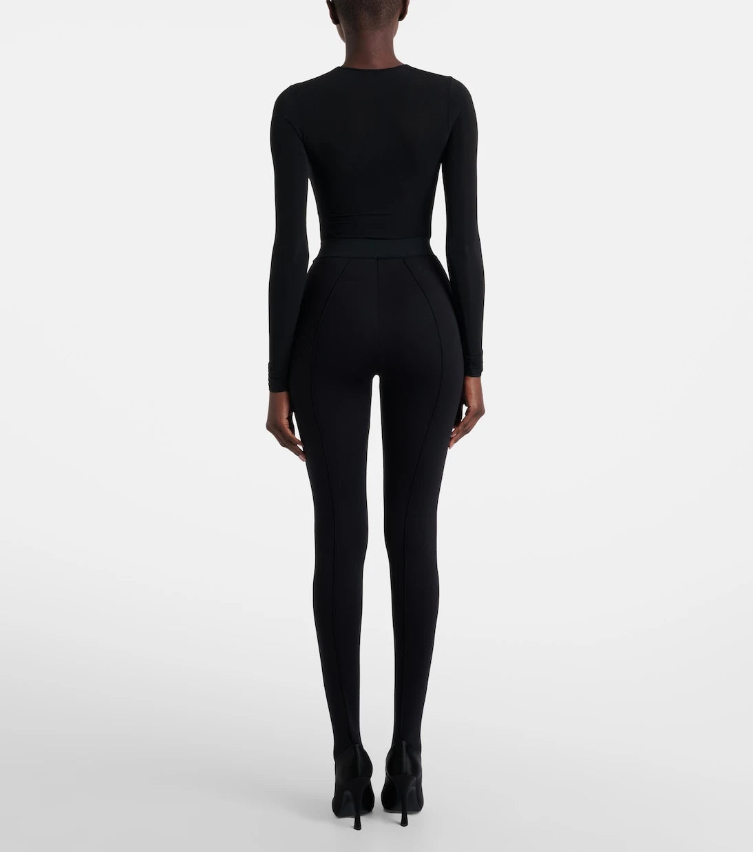 Wardrobe.NYC - High-rise stirrup leggings