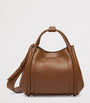 Extra-Small Leather Marine Top-Handle Bag