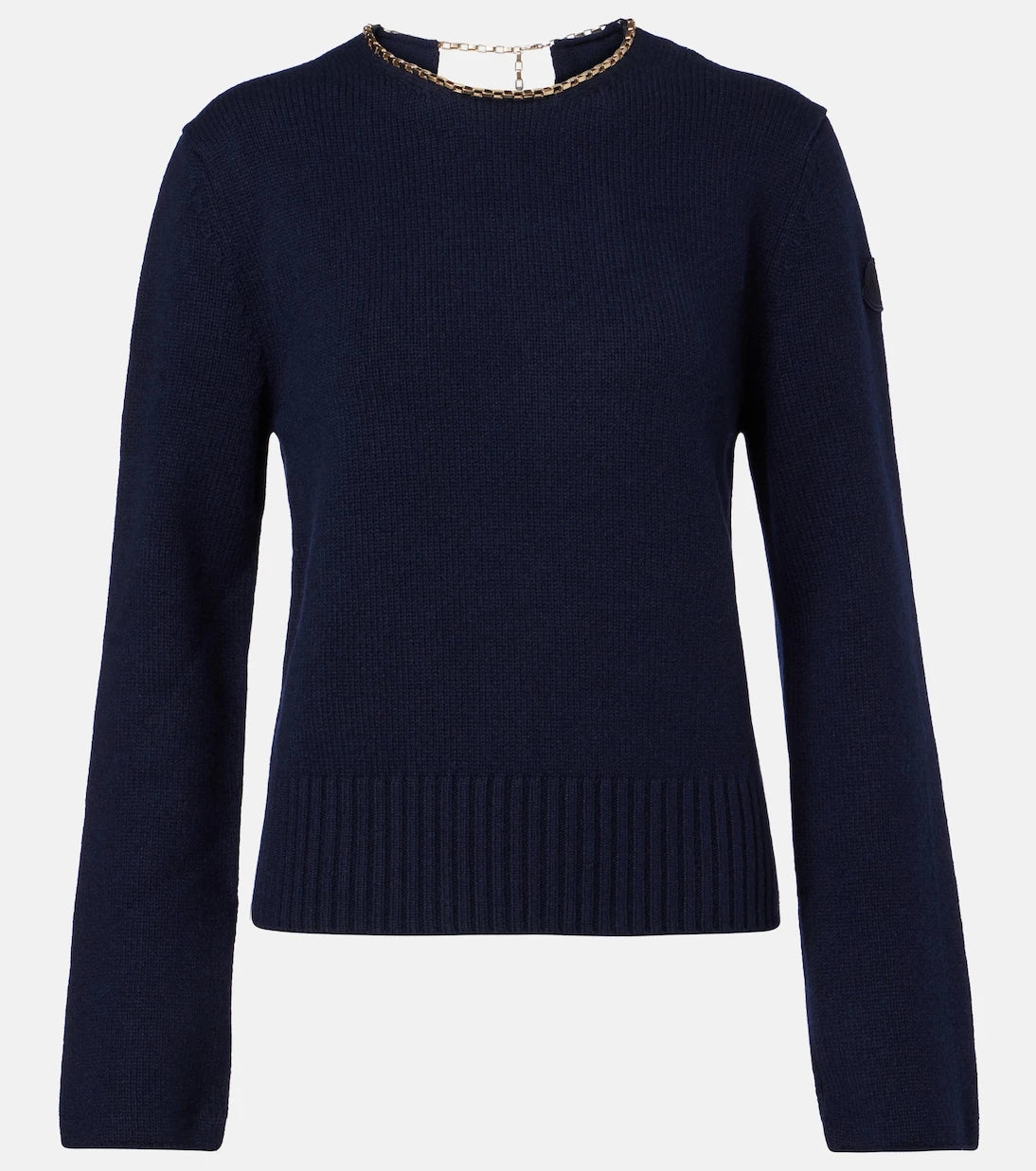 Moncler - Ribbed-knit wool and cashmere sweater