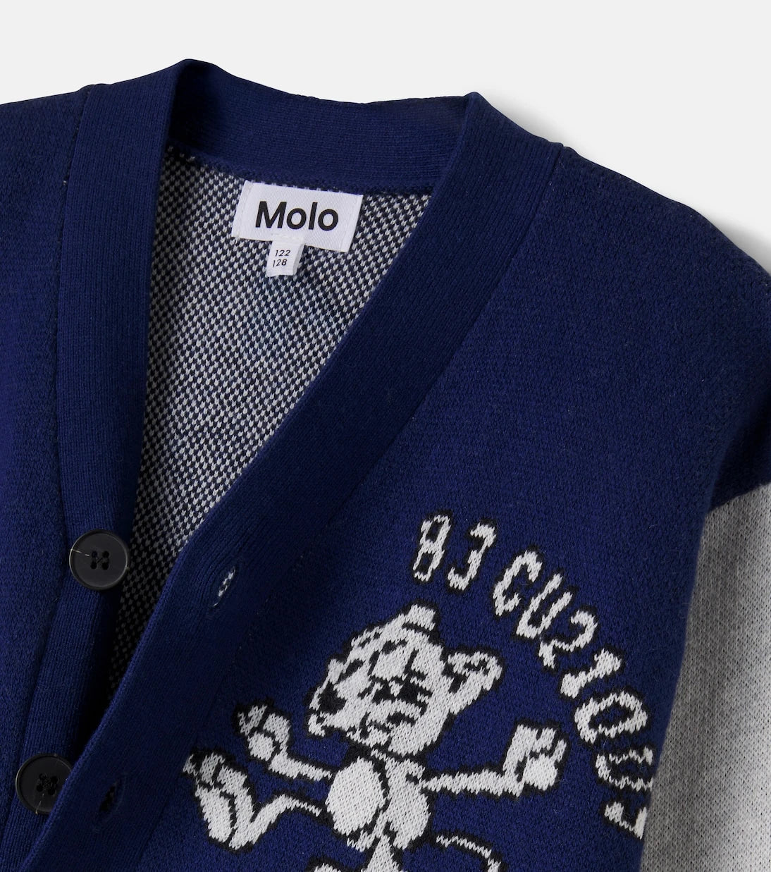 Molo - Bertel cotton and wool cardigan