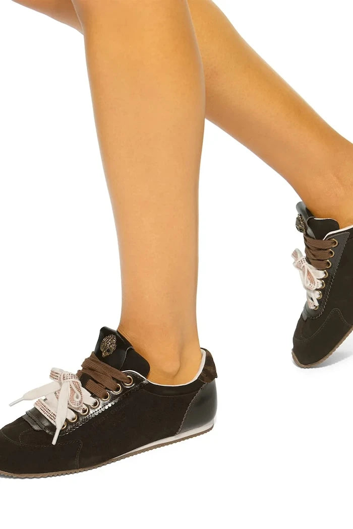 Kurt Geiger London Islington Sneaker kadın süet spor ayakkabı