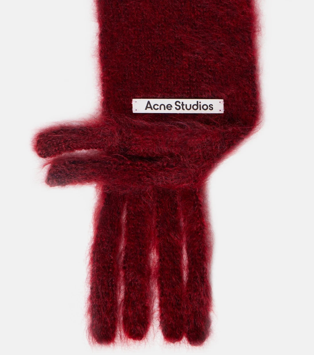 Acne Studios - Kinna fringed mohair and wool scarf