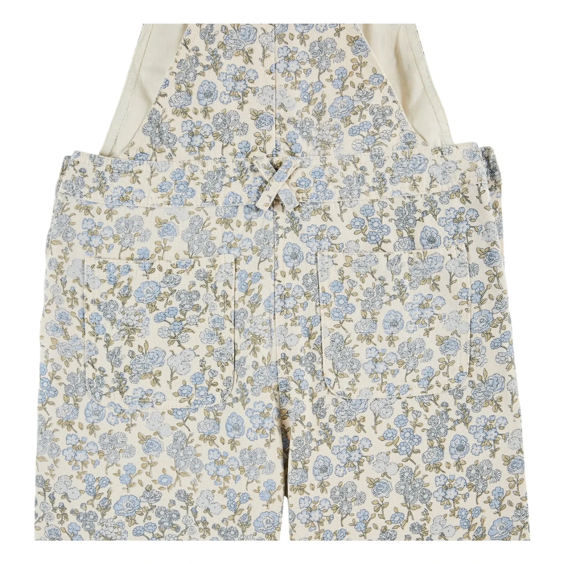 Emile et Ida - Salopette Fleurie | Cream