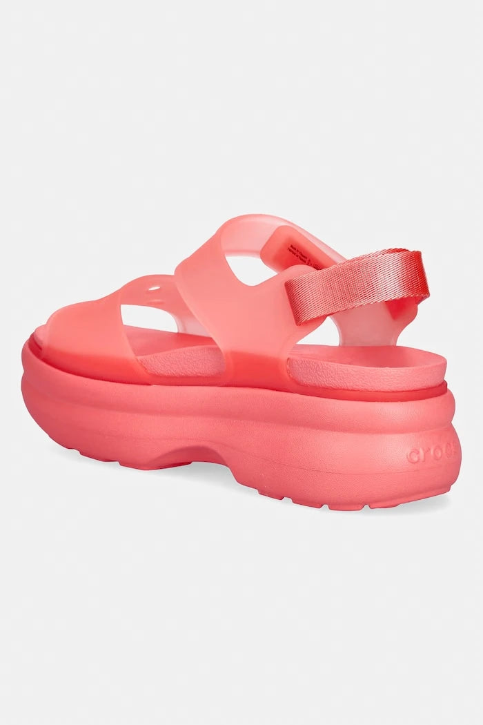 Crocs сандали с платформа дамски Soho Frosted Y Strap Sandal