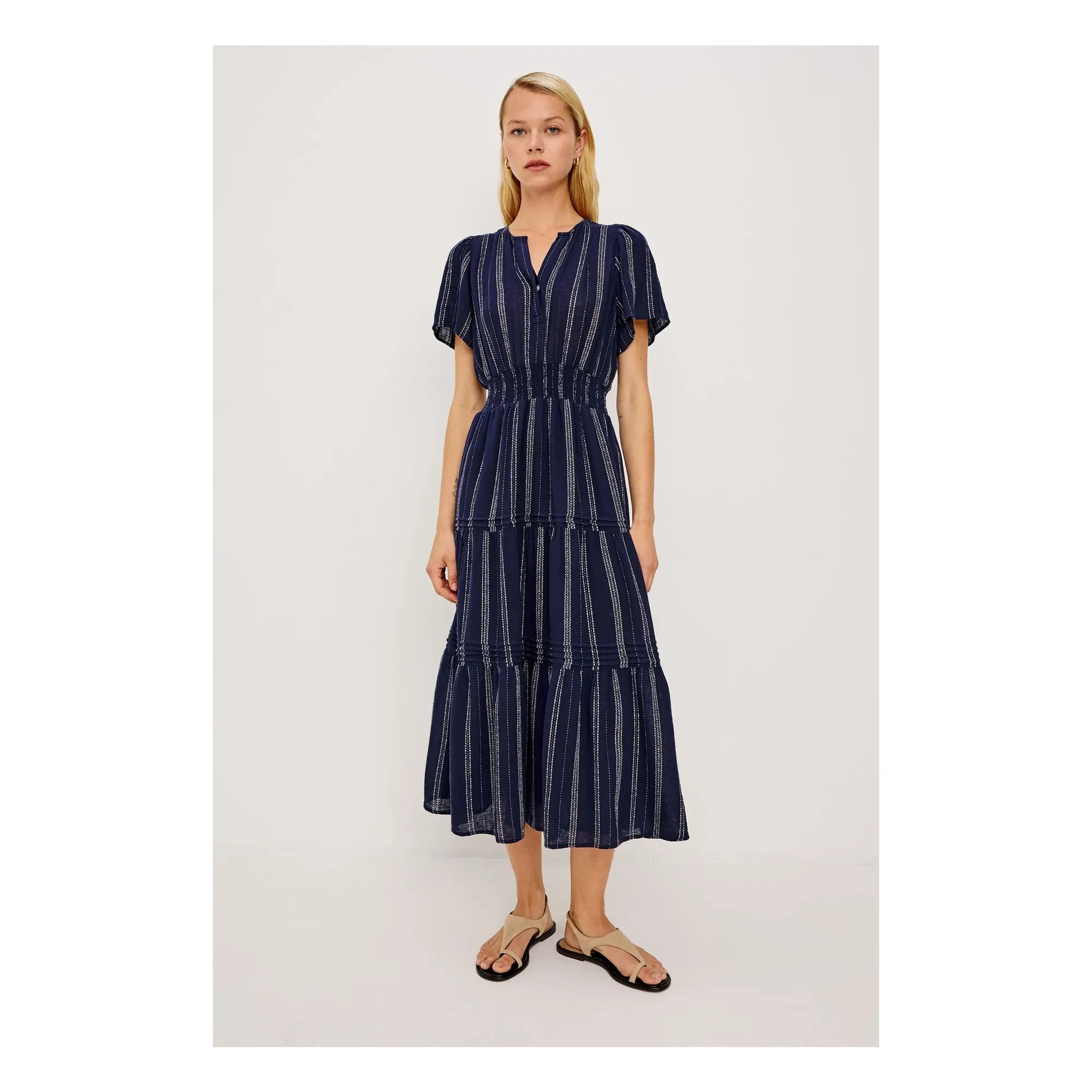 Rails - Cannes Stripes Dress | Navy blue