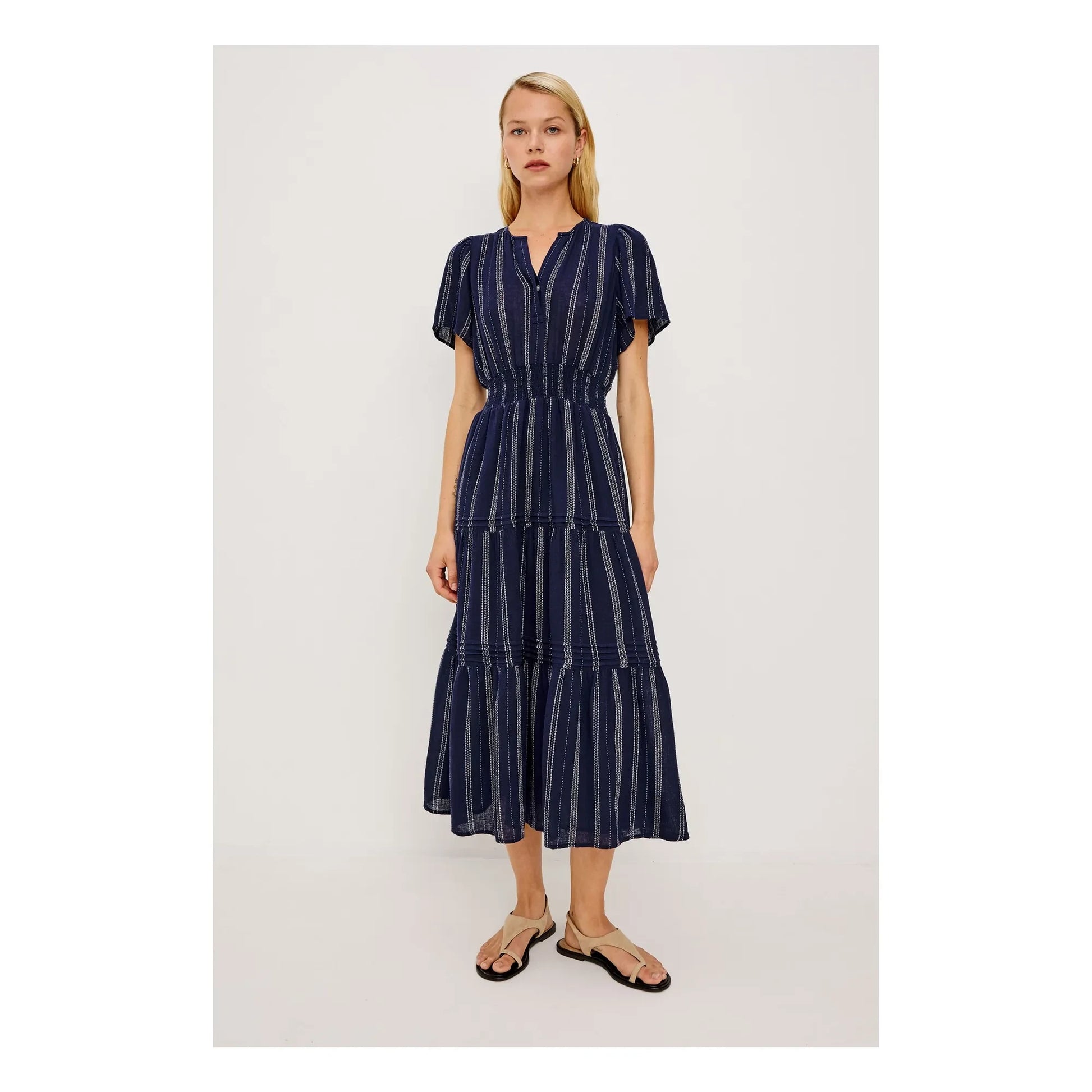 Rails - Cannes Stripes Dress | Navy blue
