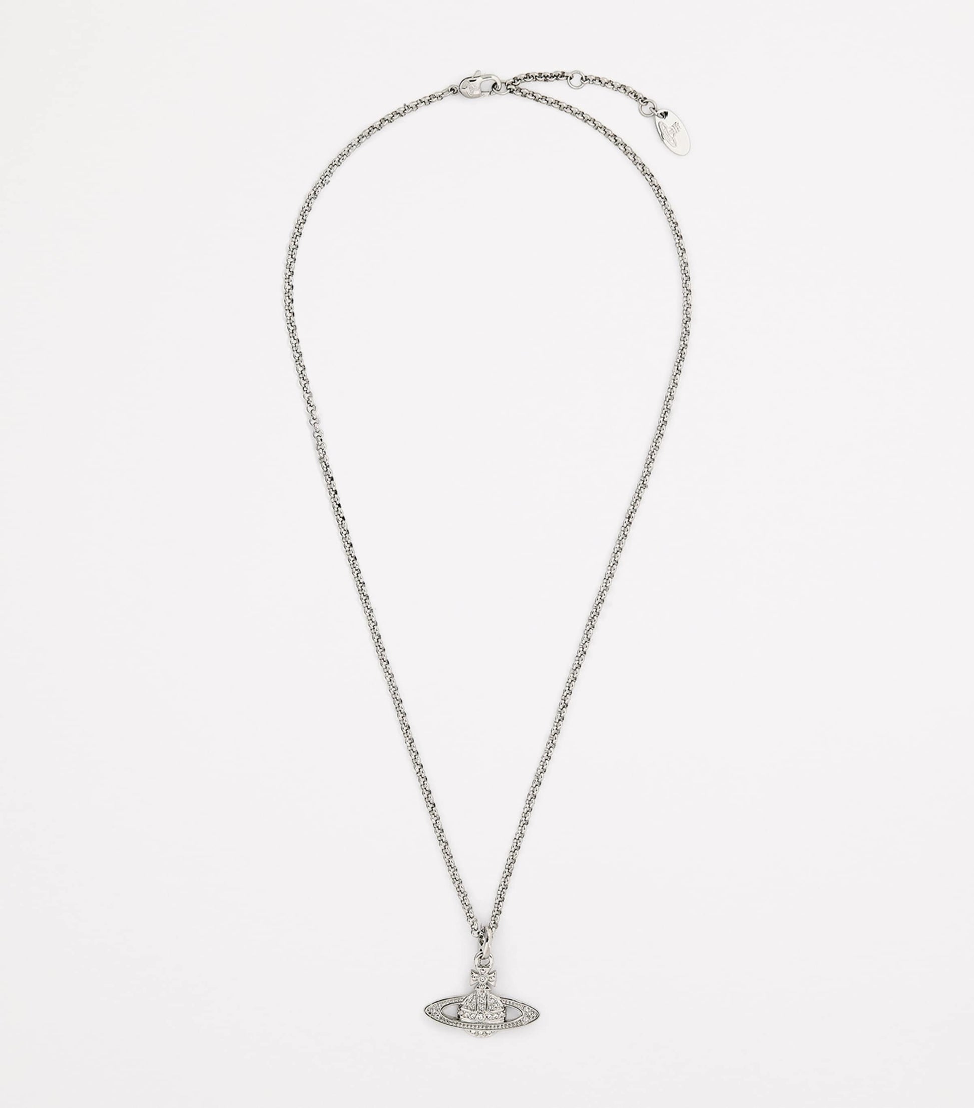 Mini Bas Relief Orb Necklace