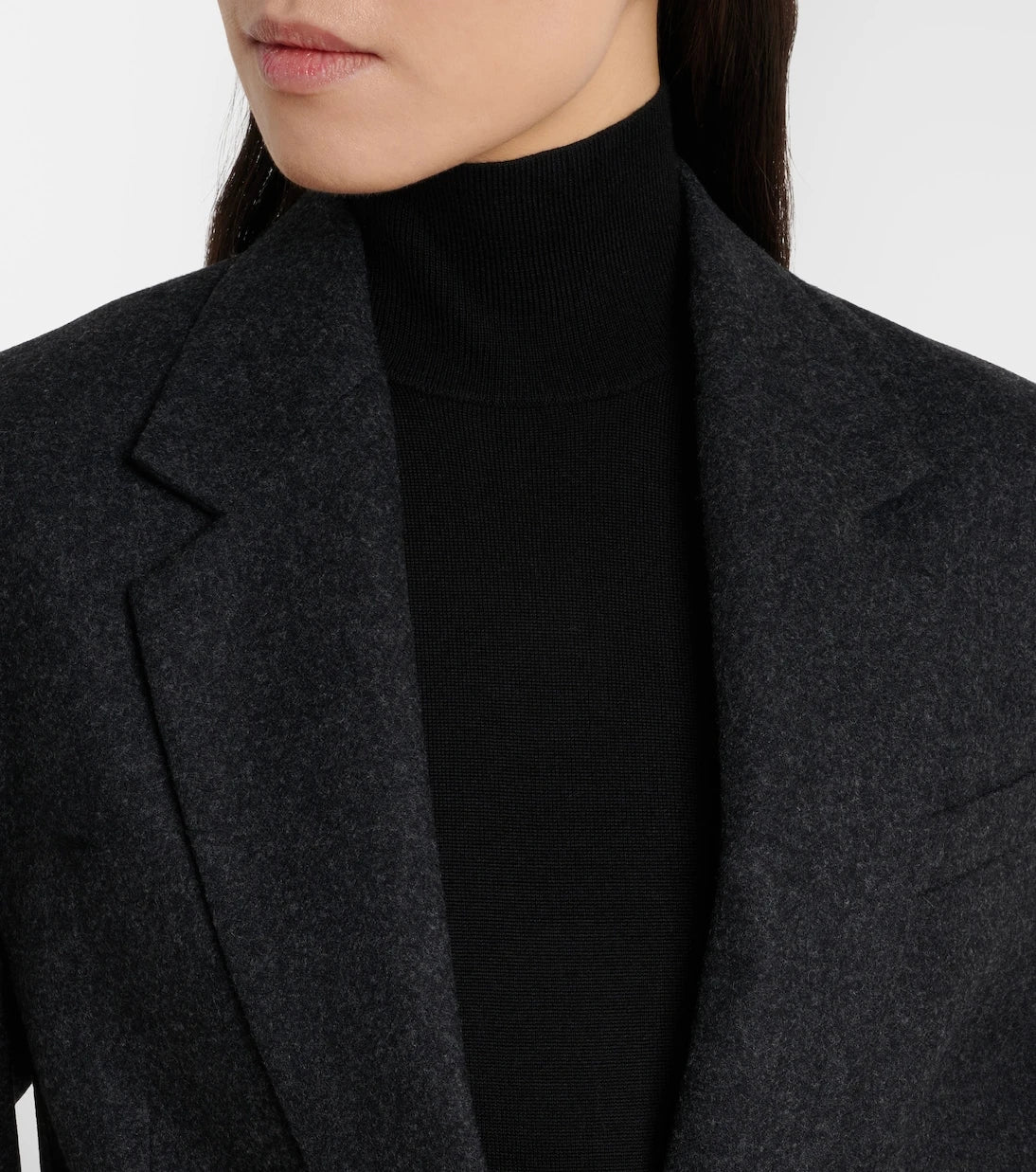 Toteme - Wool-blend flannel blazer