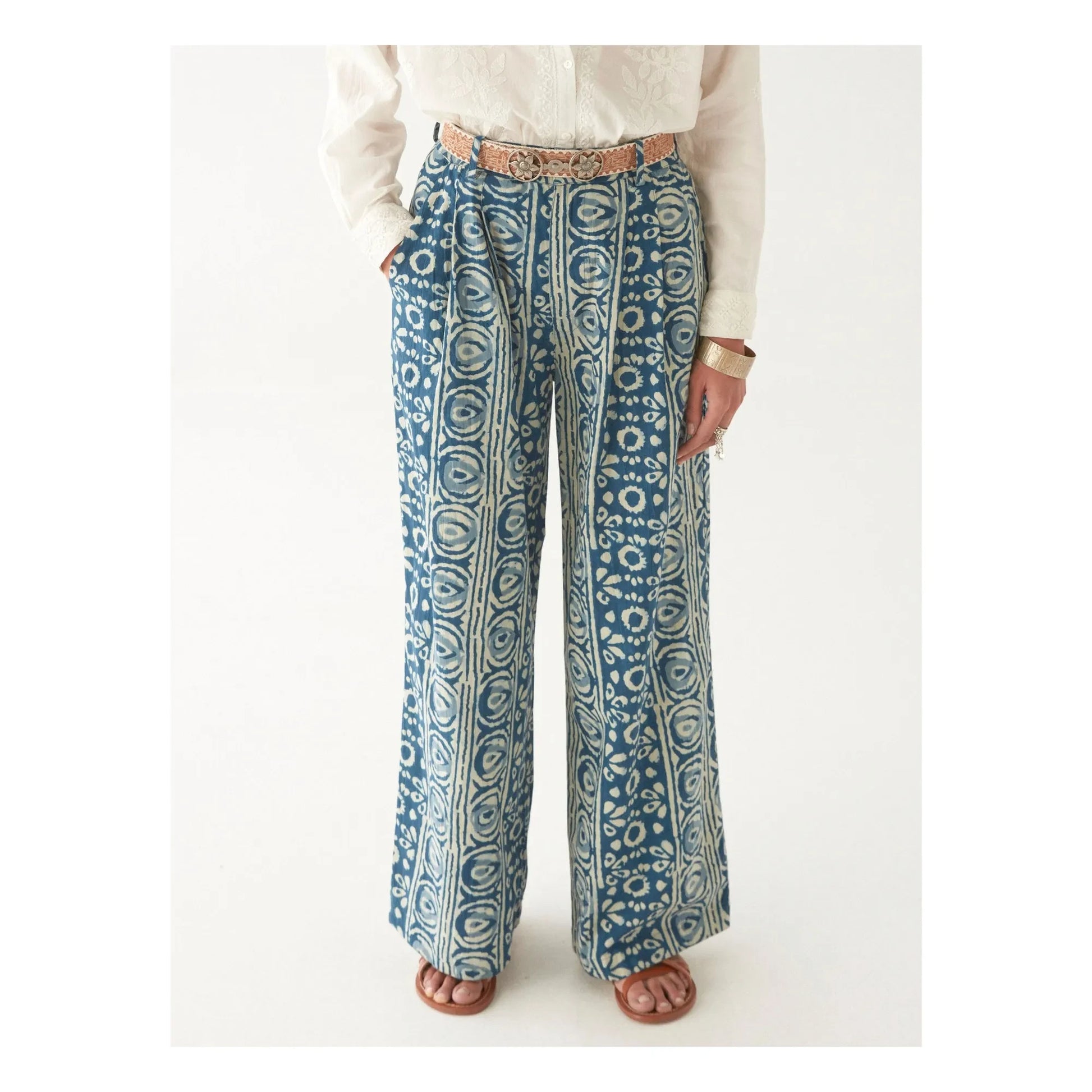 Maison Hotel - Oceano Mare Giselle pants | Blue
