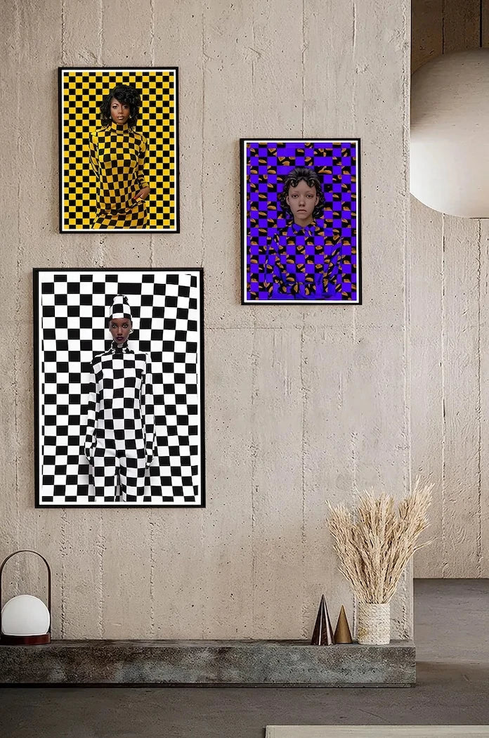 a.i. art HARTMAN Black Magic Woman poster, 30 x 40 cm 30x40