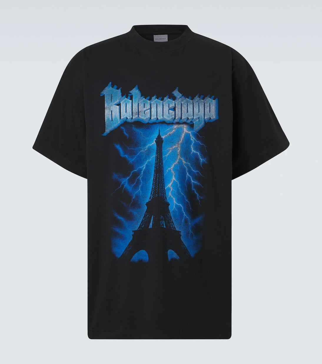 Balenciaga - Printed cotton jersey T-shirt