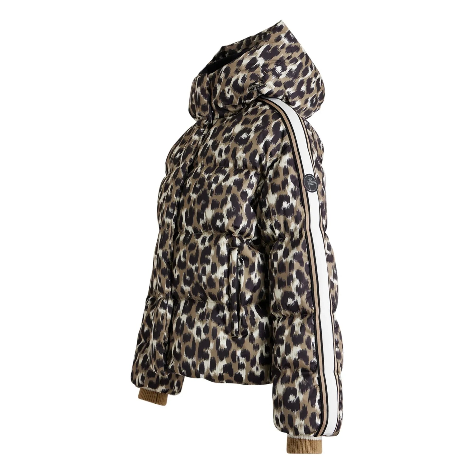 Fusalp - Ada Leopard Ski Jacket | Light brown
