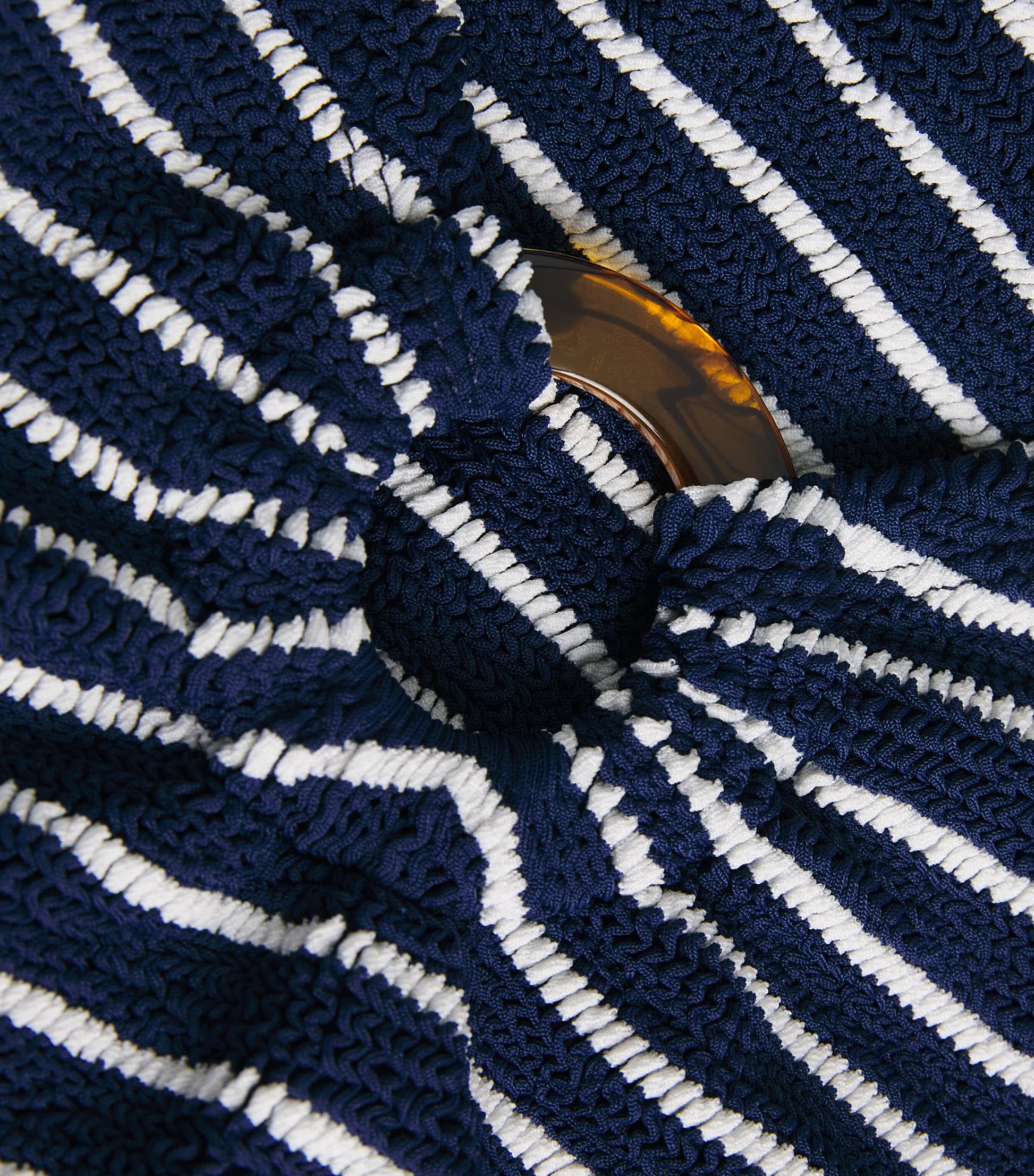 Multi Stripe Celine Plunge Swimsuit