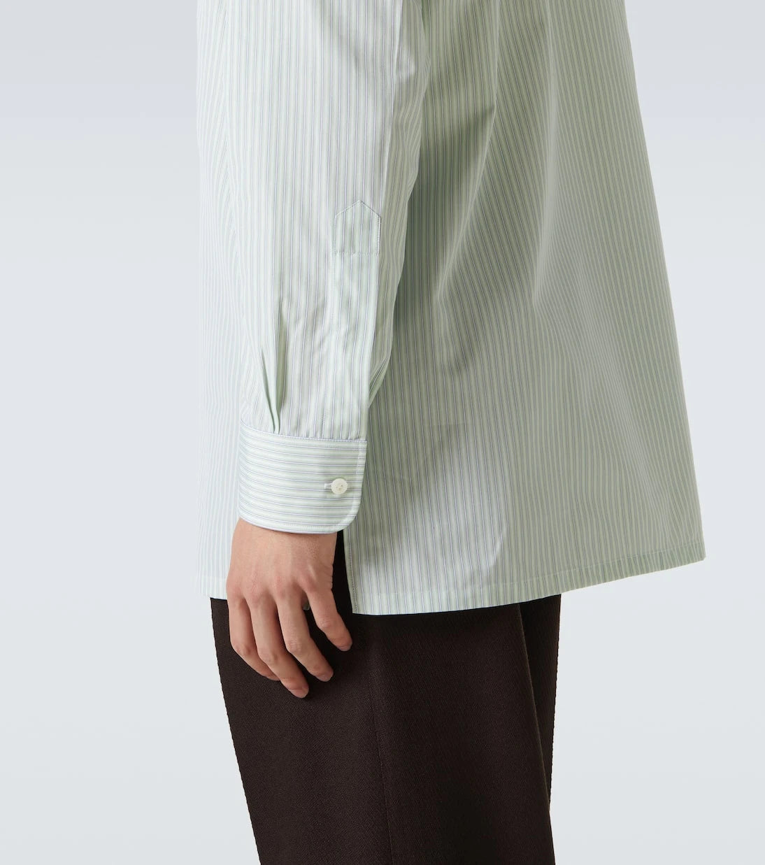 Charvet - Striped cotton poplin shirt