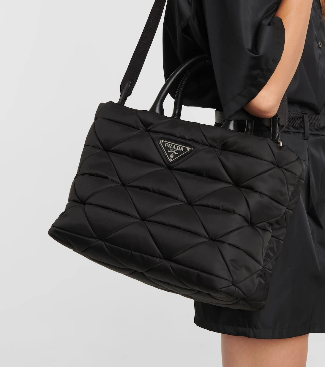 Prada - Re-Nylon quilted tote