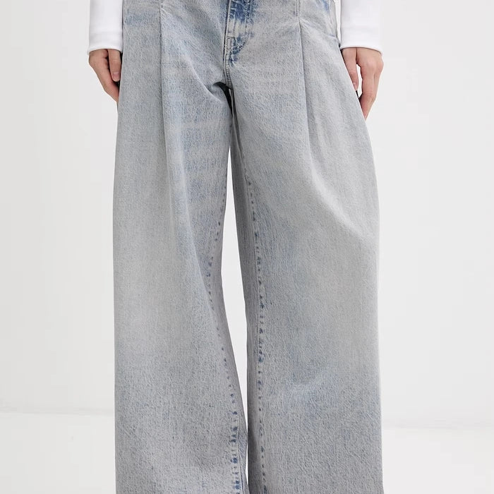 Guess Jeans Wide Leg Kadın Kot Pantolon