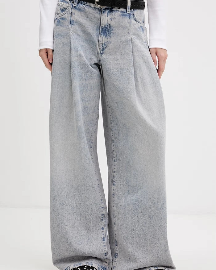 Guess Jeans Wide Leg Kadın Kot Pantolon