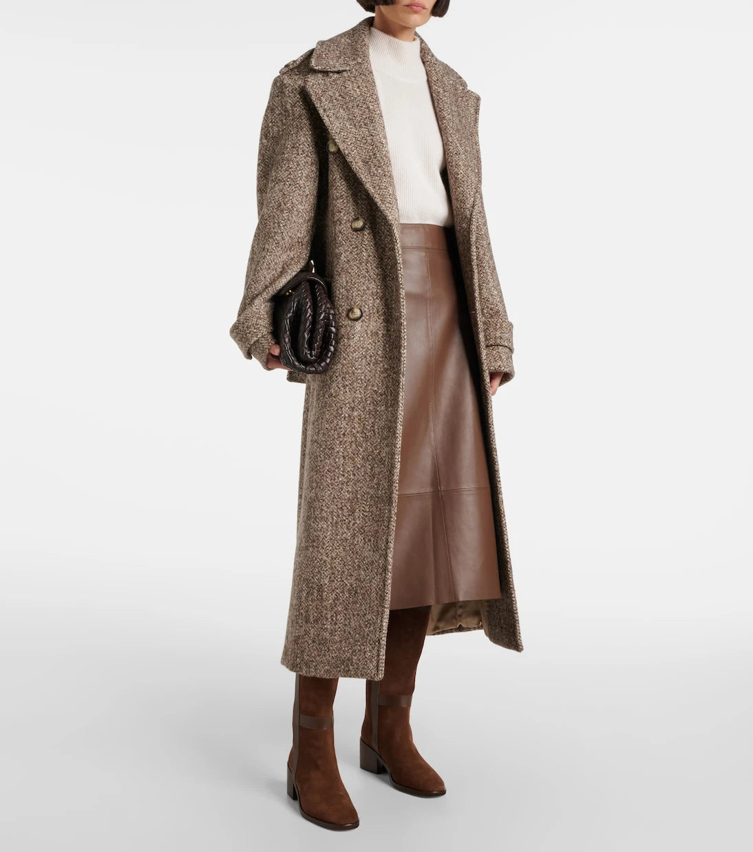 Clergerie - Lyube 65 shearling-lined suede knee-high boots