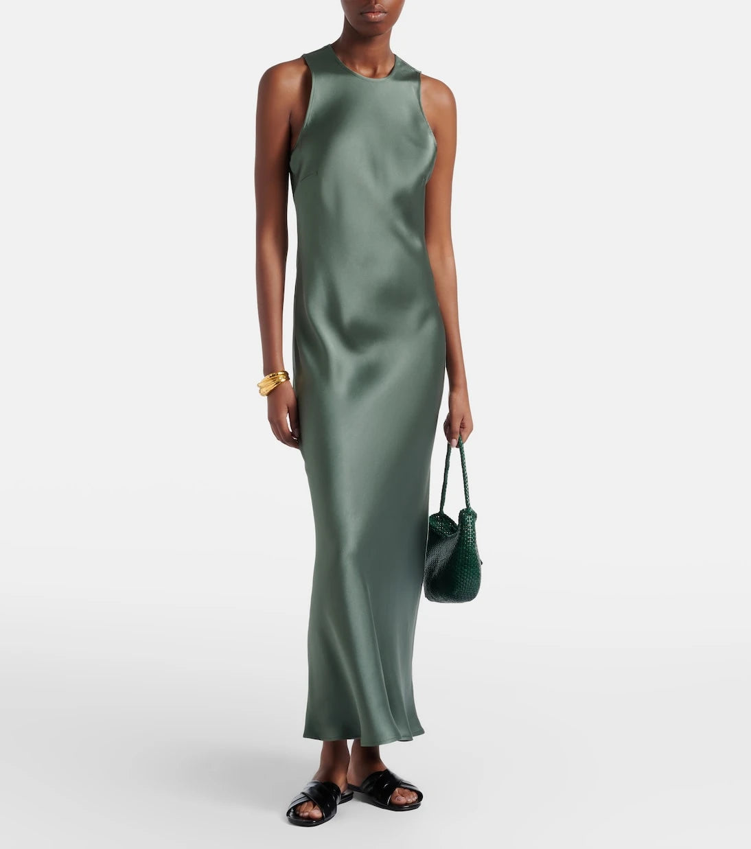 Asceno - Tallin silk maxi dress