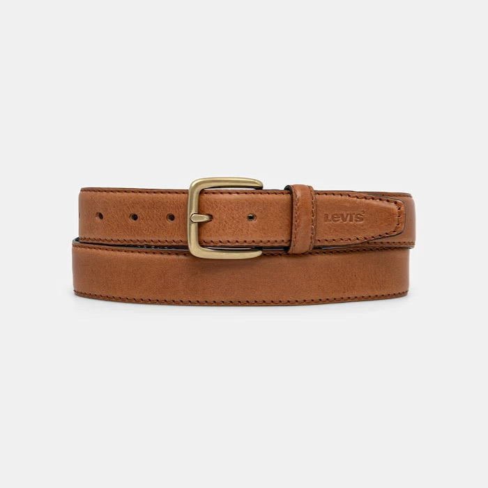 Levi's erkek deri kemer FINN FEATHER EDGE