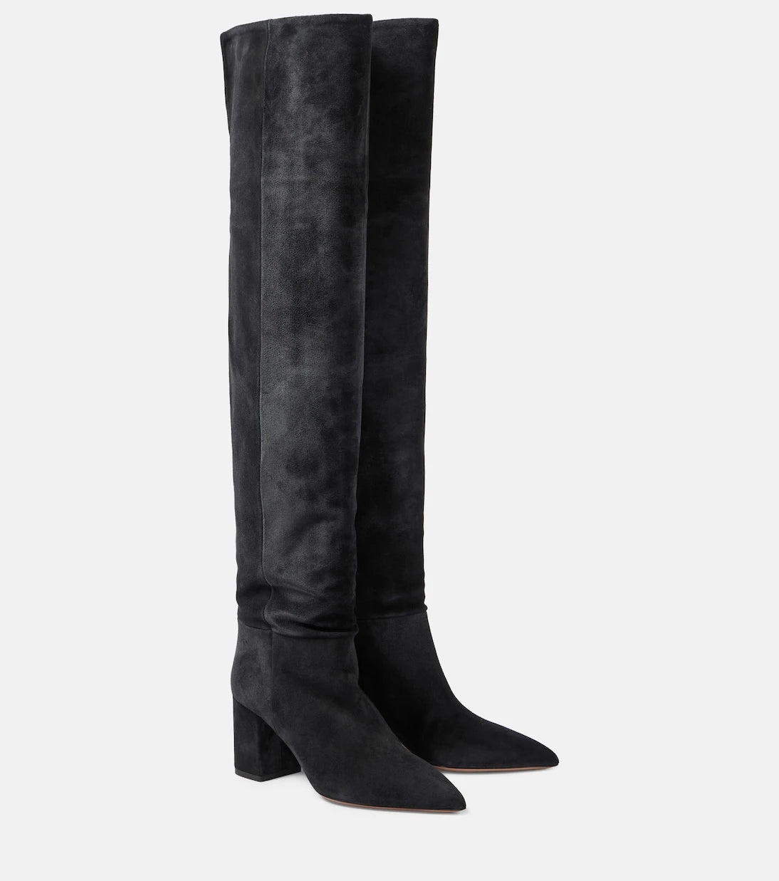 Paris Texas - Anja suede over-the-knee boots
