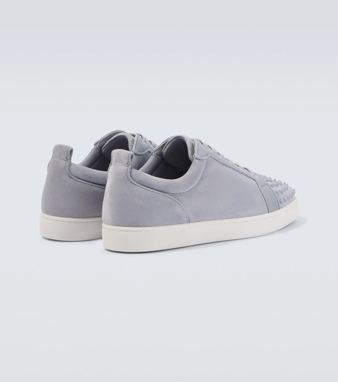 Christian Louboutin - Louis Junior Spikes suede sneakers