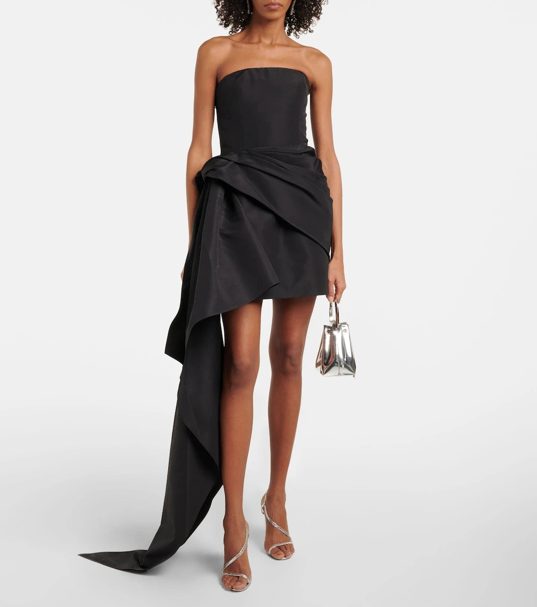 Oscar de la Renta - Asymmetric mini dress