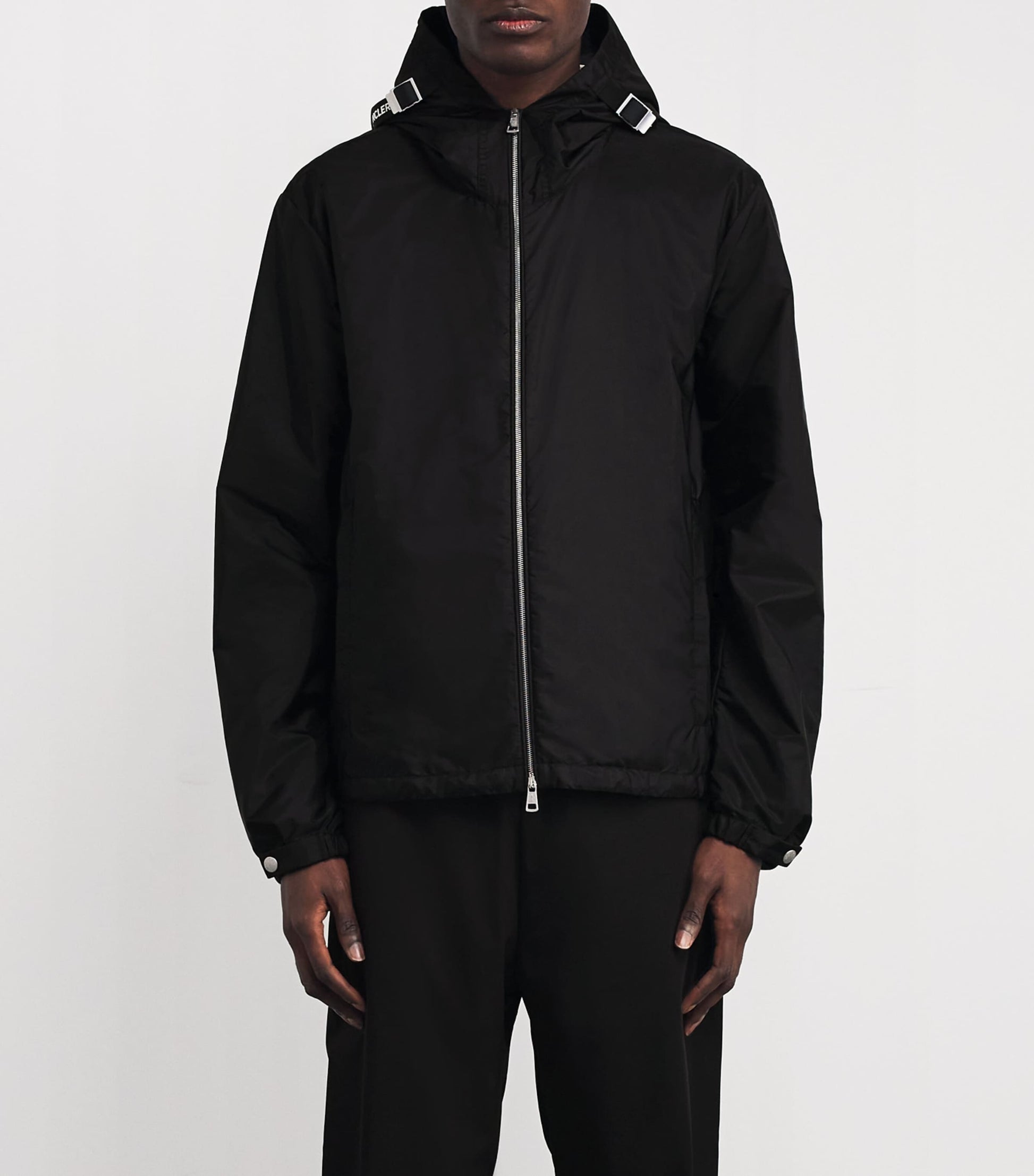 Moncler Black Water-Repellent Remoray Windbreaker Jacket