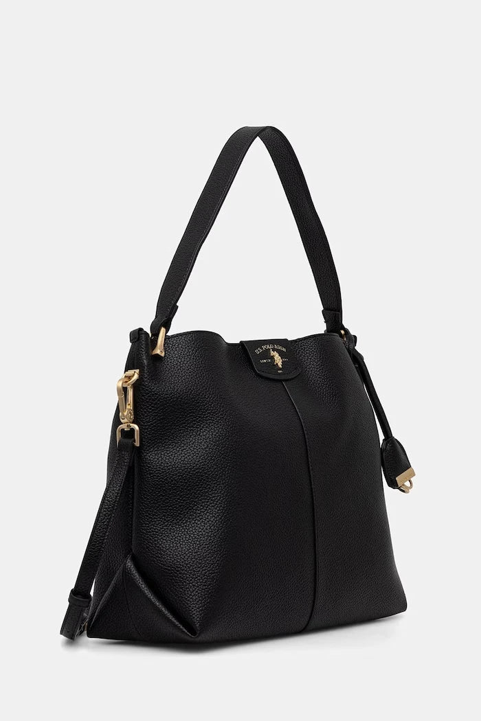 U.S. Polo Assn. ROYAL STEWART suni deri kadın crossbody çanta