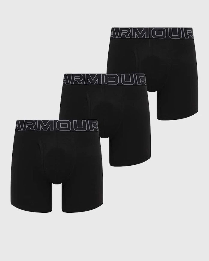 Under Armour Erkek Boxer 93 Perf Cotton 6in 3'lü