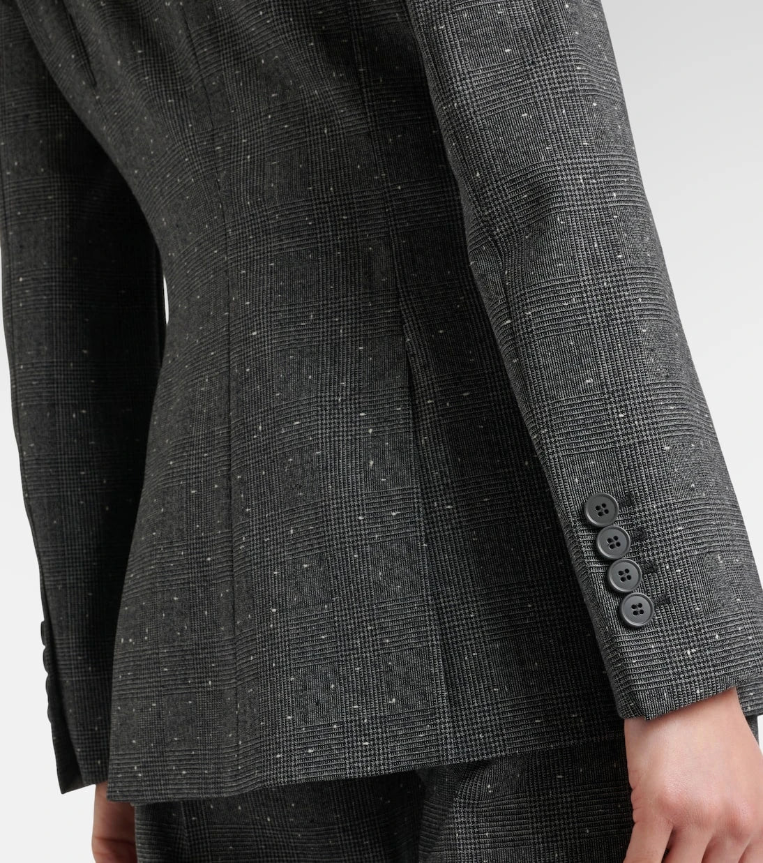 McQueen - Prince of Wales check wool blazer