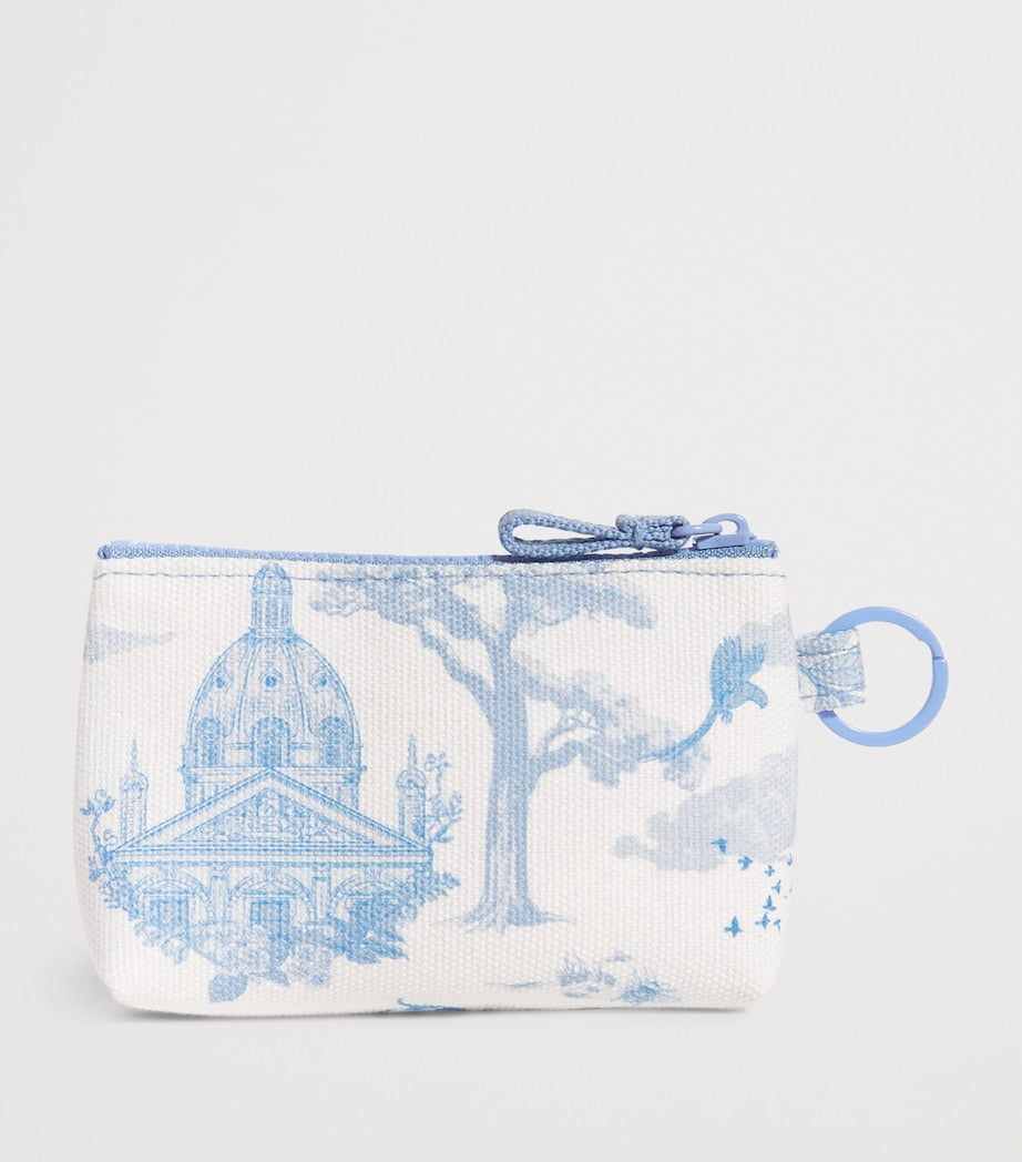 Blue Toile Coin Purse