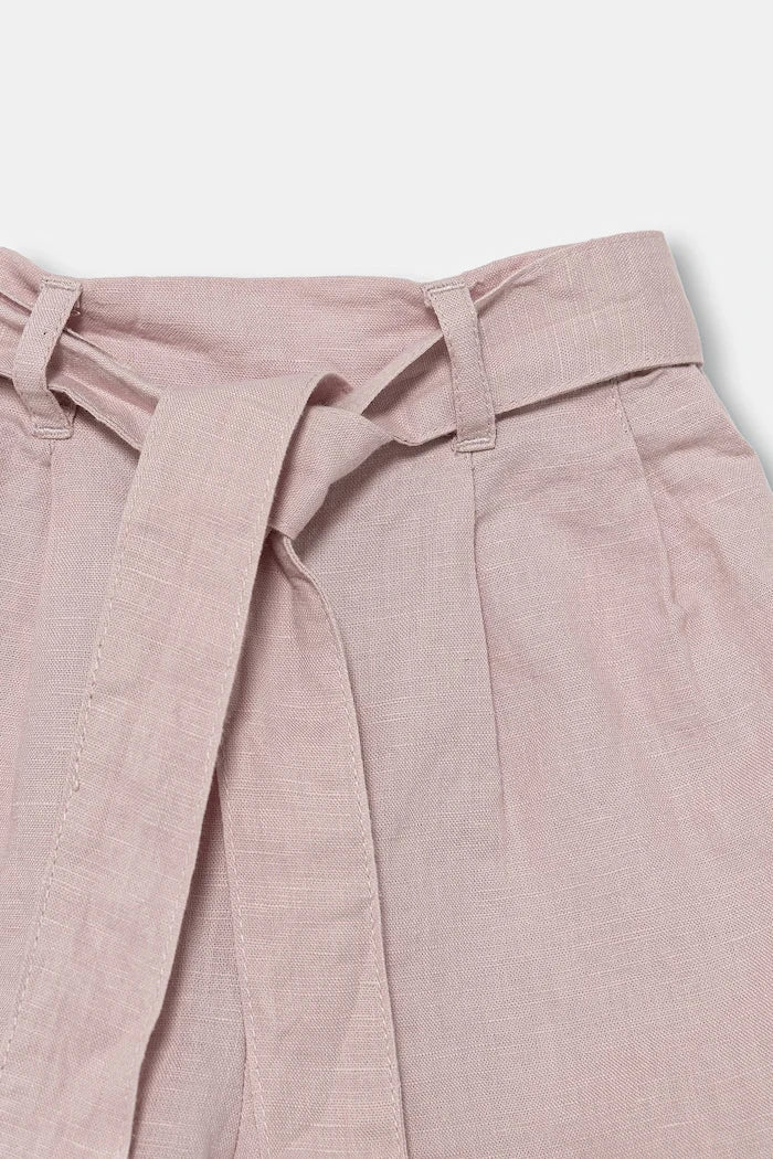 United Colors of Benetton çocuklar için keten kısa pantolon