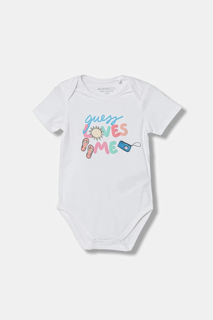 Guess pamuk ve elastan bebek seti