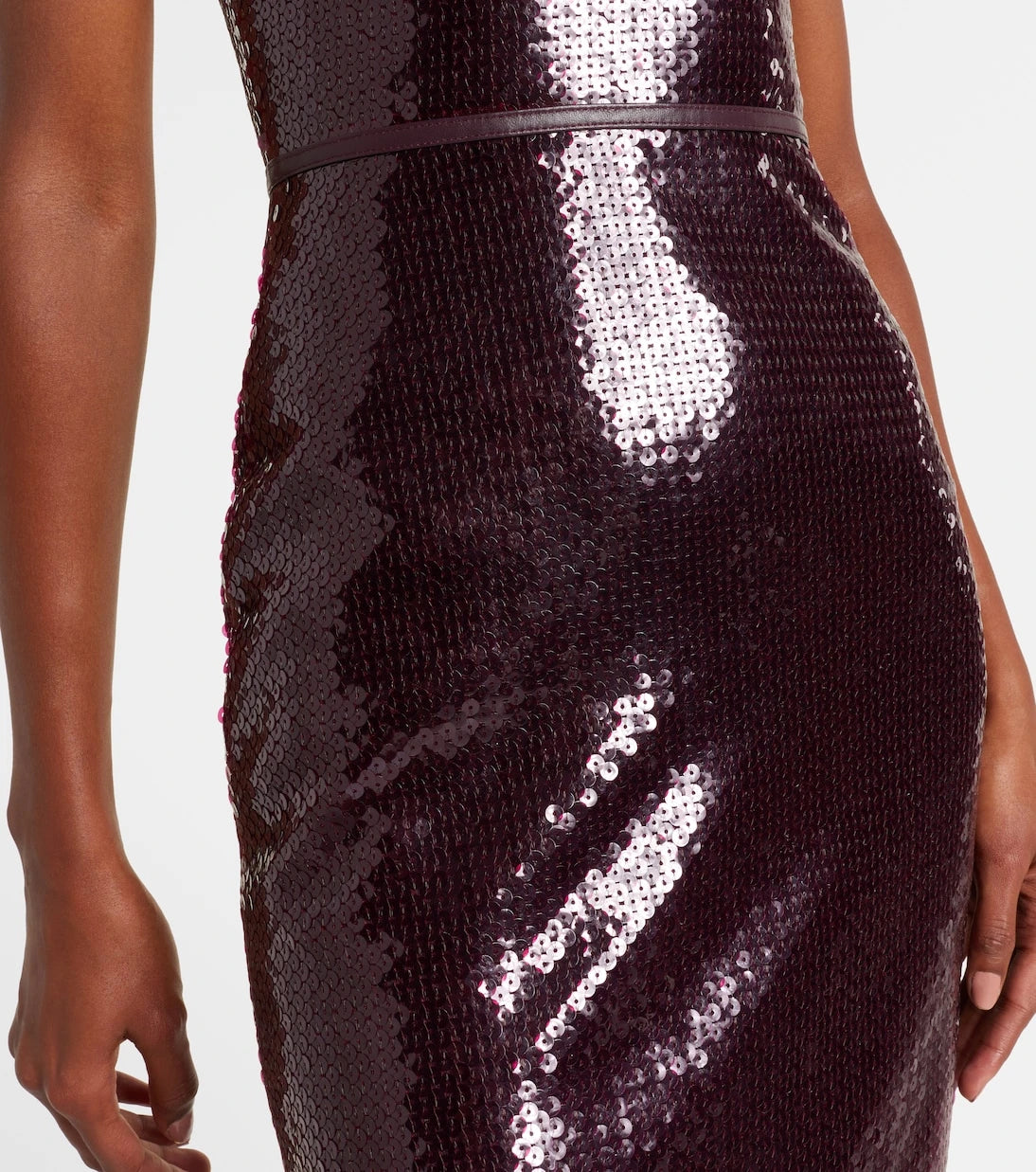 David Koma - Embellished gathered gown
