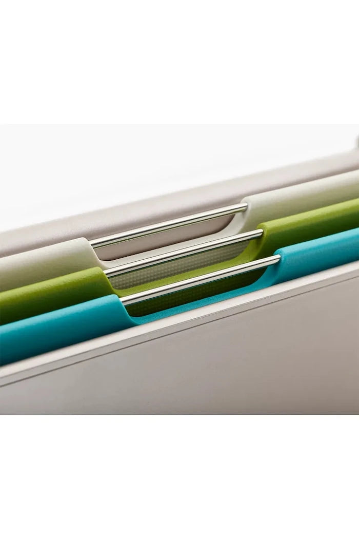 Organizörlü Kesme Tahtası Seti Joseph Joseph Folio™ Slim 7,3 x 31,5 x 22,8 cm (5 Parça)