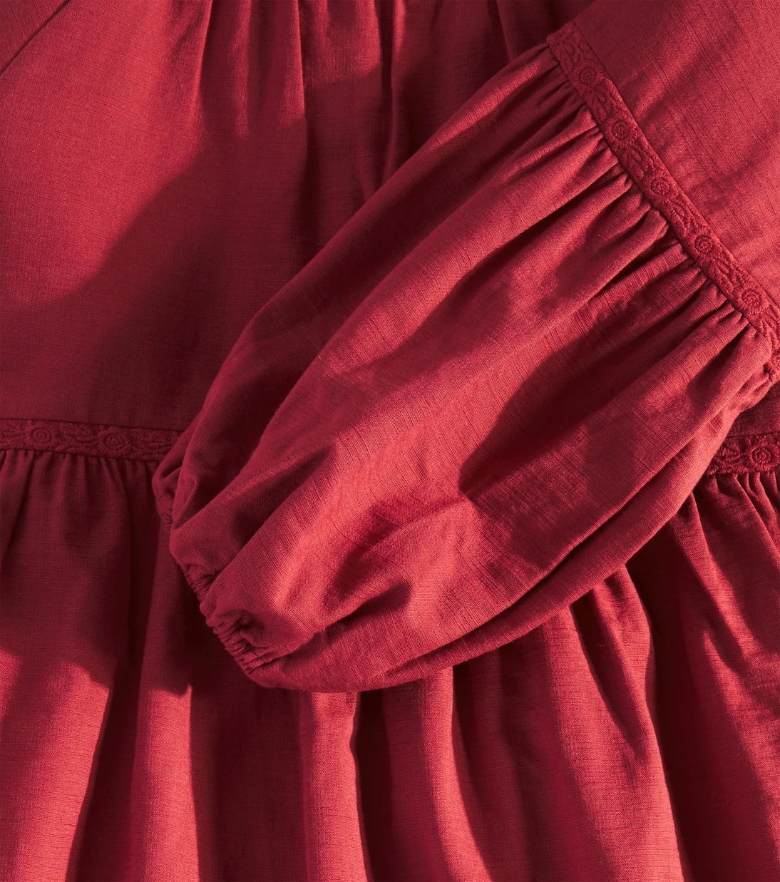C'era Una Volta - Manola tiered cotton dress
