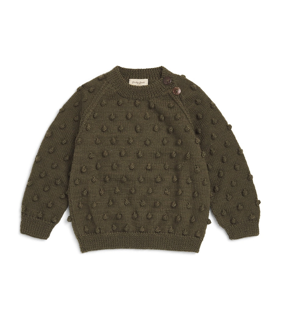 Shirley Bredal Merino Wool Bubble Sweater (3 Months-4 Years)