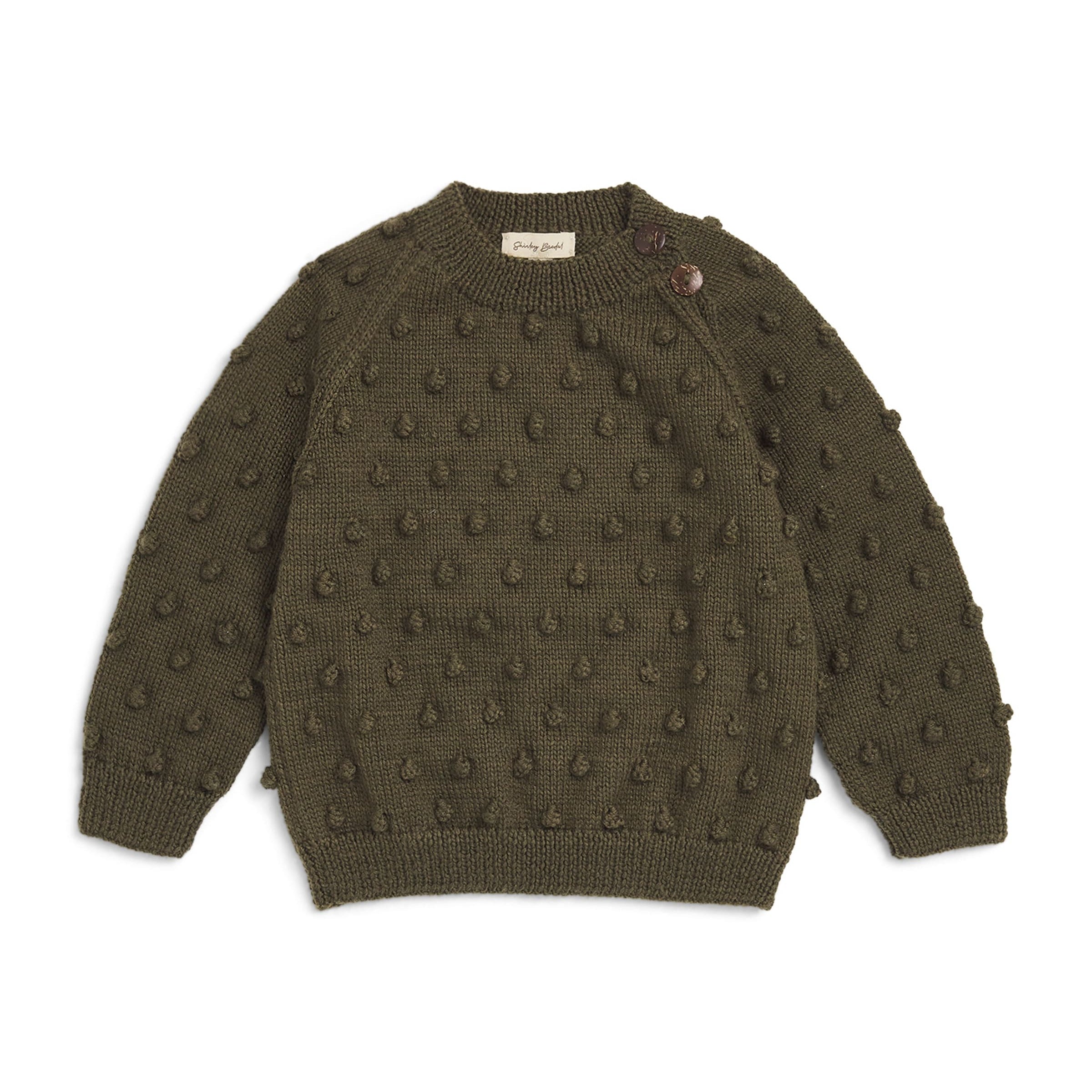 Shirley Bredal Merino Wool Bubble Sweater (3 Months-4 Years)
